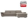 polsterpower Boxspringsofa - Holiday alu - Basismodell - Recamiere rechts