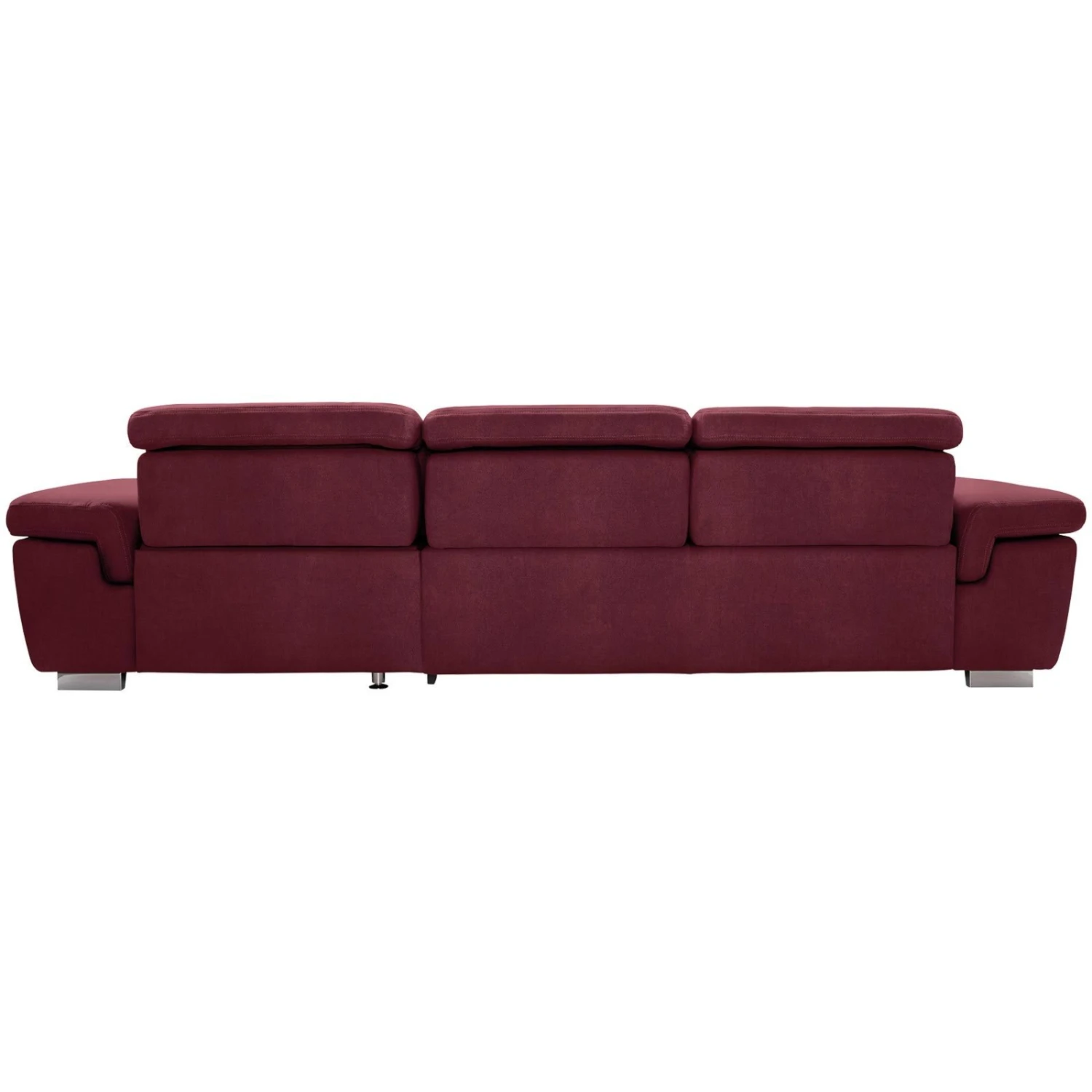 polsterpower Boxspringsofa - Saddle bordeaux - Basismodell - Recamiere rechts 5 polsterpower Boxspringsofa - Saddle bordeaux - Basismodell - Recamiere rechts – Bild 5