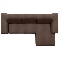 polsterpower Boxspringsofa - Saddle braun - Basismodell - Recamiere rechts -Wohnzimmer Verkäufe 1231107978 04 1600Wx1600H