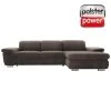 polsterpower Boxspringsofa - Saddle anthrazit - Basismodell - Recamiere rechts