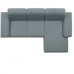 polsterpower Boxspringsofa - Miro ice - Basismodell - Recamiere rechts -Wohnzimmer Verkäufe 1231108578 03 1600Wx1600H