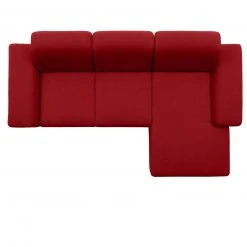 polsterpower Boxspringsofa - Miro bordeaux - Basismodell - Recamiere rechts -Wohnzimmer Verkäufe 1231108678 03 1600Wx1600H