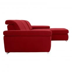 polsterpower Boxspringsofa - Miro bordeaux - Basismodell - Recamiere rechts -Wohnzimmer Verkäufe 1231108678 07 1600Wx1600H