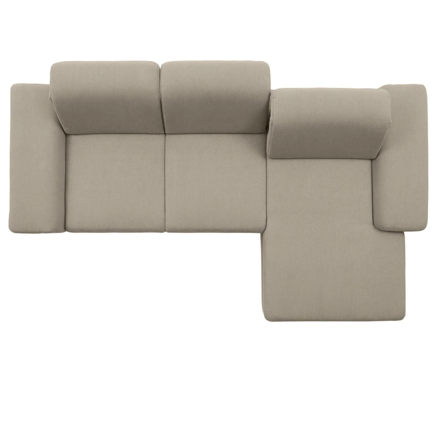 polsterpower Boxspringsofa - Miro ecru - Basismodell - Recamiere rechts 4 polsterpower Boxspringsofa - Miro ecru - Basismodell - Recamiere rechts – Bild 4
