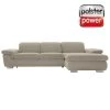 polsterpower Boxspringsofa - Miro ecru - Basismodell - Recamiere rechts