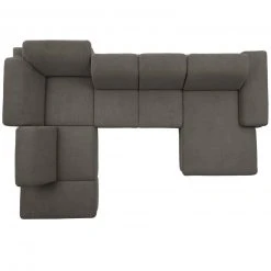 polsterpower Boxspring-Wohnlandschaft - Belle grey - Basismodell - Recamiere rechts -Wohnzimmer Verkäufe 1231109078 04 1600Wx1600H