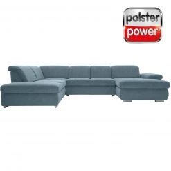 polsterpower Boxspring-Wohnlandschaft - Belle ice - Basismodell - Recamiere rechts