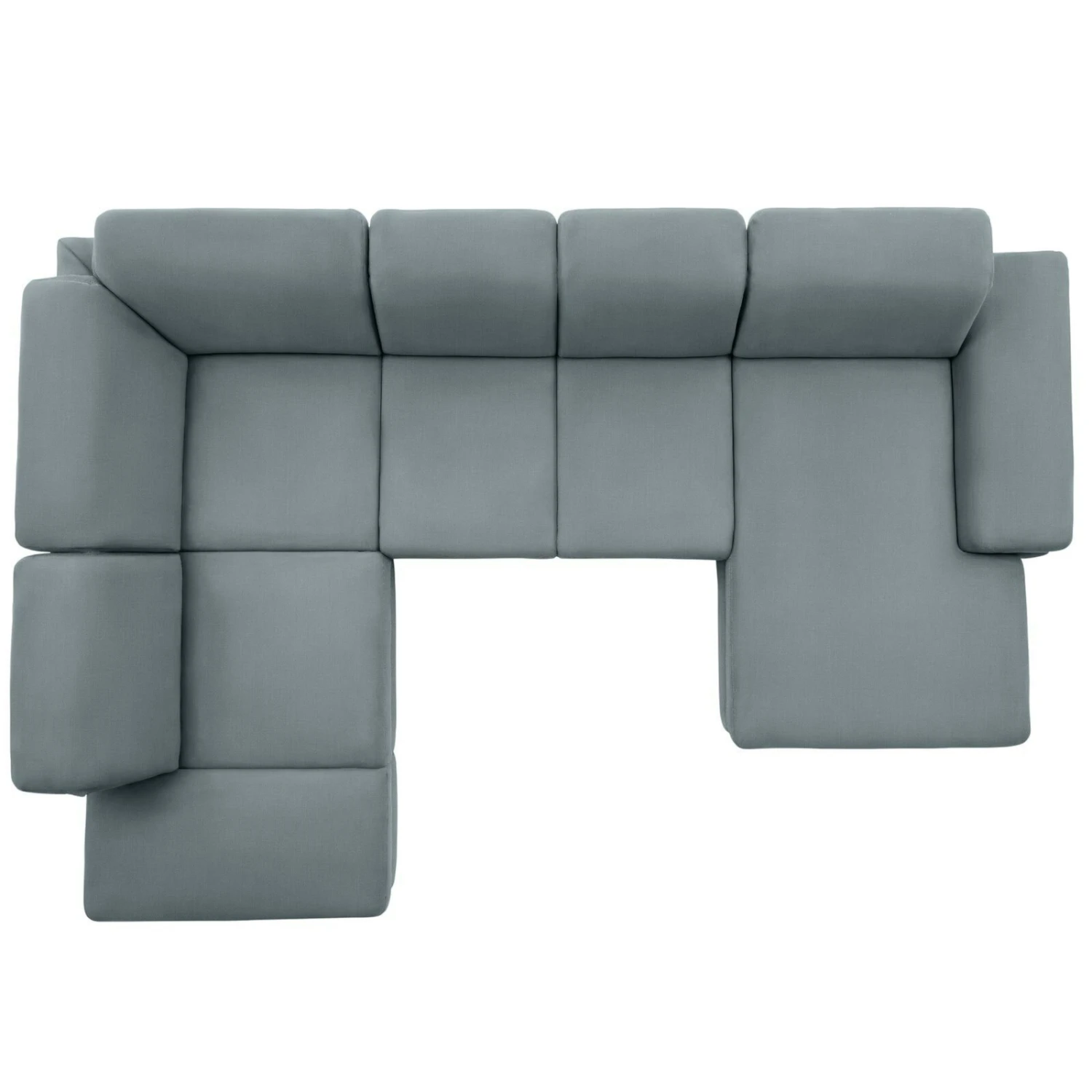 polsterpower Boxspring-Wohnlandschaft - Miro ice - Basismodell - Recamiere rechts 3 polsterpower Boxspring-Wohnlandschaft - Miro ice - Basismodell - Recamiere rechts – Bild 3