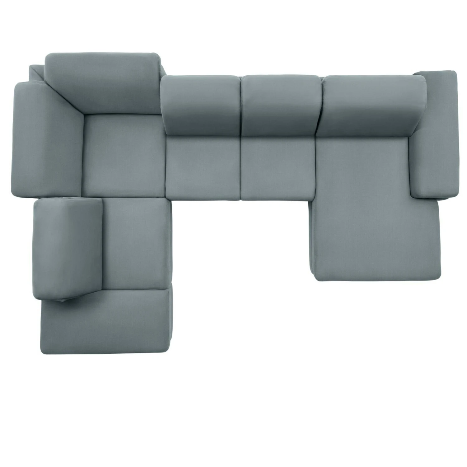 polsterpower Boxspring-Wohnlandschaft - Miro ice - Basismodell - Recamiere rechts 4 polsterpower Boxspring-Wohnlandschaft - Miro ice - Basismodell - Recamiere rechts – Bild 4