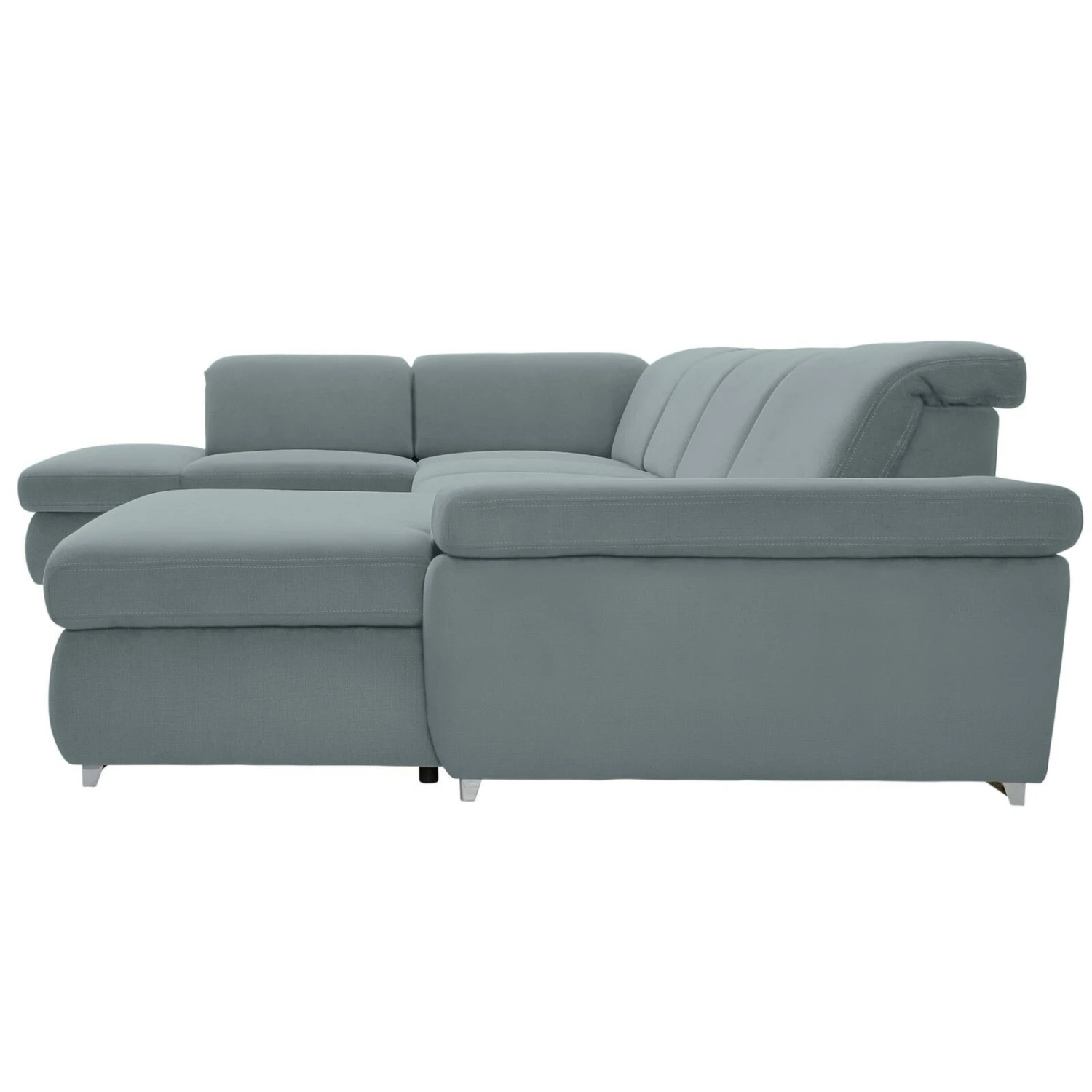 polsterpower Boxspring-Wohnlandschaft - Miro ice - Basismodell - Recamiere rechts 7 polsterpower Boxspring-Wohnlandschaft - Miro ice - Basismodell - Recamiere rechts – Bild 7