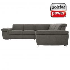 polsterpower Boxspringsofa - Belle grey - Basismodell - rechts
