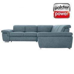 polsterpower Boxspringsofa - Belle ice - Basismodell - rechts