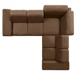 polsterpower Boxspringsofa - Holiday mandel - Basismodell - rechts -Wohnzimmer Verkäufe 1231111077 03 1600Wx1600H