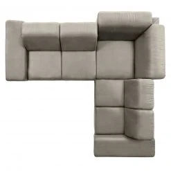 polsterpower Boxspringsofa - Holiday alu - Basismodell - rechts -Wohnzimmer Verkäufe 1231111177 03 1600Wx1600H