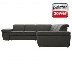 polsterpower Boxspringsofa - Holiday steel - Basismodell - rechts