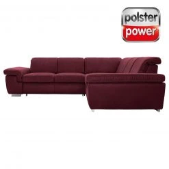 polsterpower Boxspringsofa - Saddle bordeaux - Basismodell - rechts