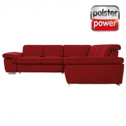 polsterpower Boxspringsofa - Miro bordeaux - Basismodell - rechts