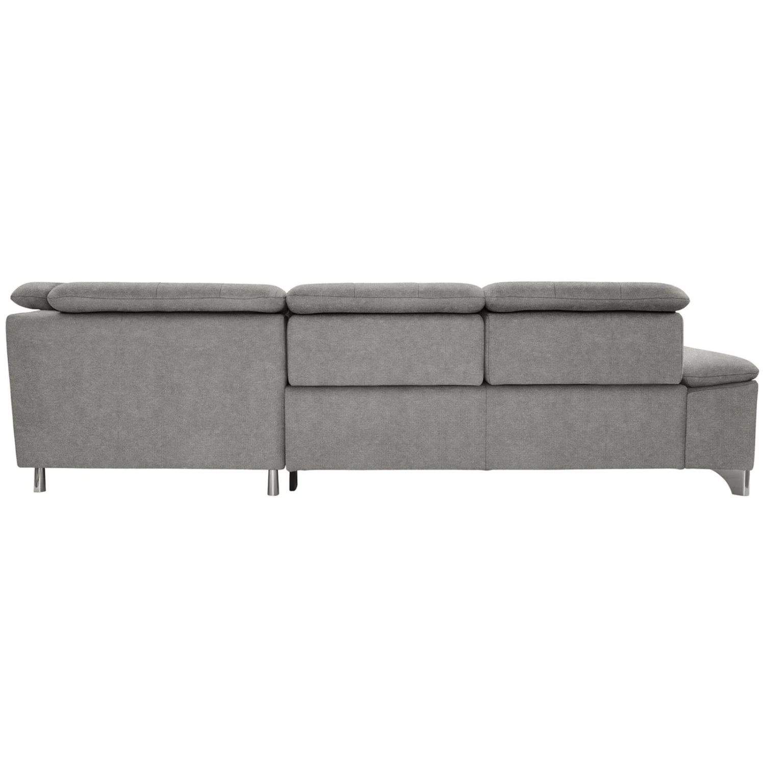 polsterpower Ecksofa - Belle silver - Basismodell - Ottomane rechts 4 polsterpower Ecksofa - Belle silver - Basismodell - Ottomane rechts – Bild 4