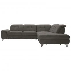 polsterpower Ecksofa - Belle grey - Basismodell - Ottomane rechts -Wohnzimmer Verkäufe 1231140177 09 1600Wx1600H