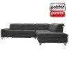 polsterpower Ecksofa - Holiday steel - Basismodell - Ottomane rechts