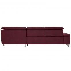 polsterpower Ecksofa - Saddle bordeaux - Basismodell - Ottomane rechts -Wohnzimmer Verkäufe 1231140577 04 1600Wx1600H