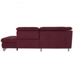 polsterpower Ecksofa - Saddle bordeaux - Basismodell - Ottomane rechts -Wohnzimmer Verkäufe 1231140577 05 1600Wx1600H