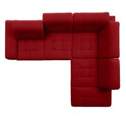 polsterpower Ecksofa - Miro bordeaux - Basismodell - Ottomane rechts 13 polsterpower Ecksofa - Miro bordeaux - Basismodell - Ottomane rechts -Wohnzimmer Verkäufe 1231140977 05 1600Wx1600H