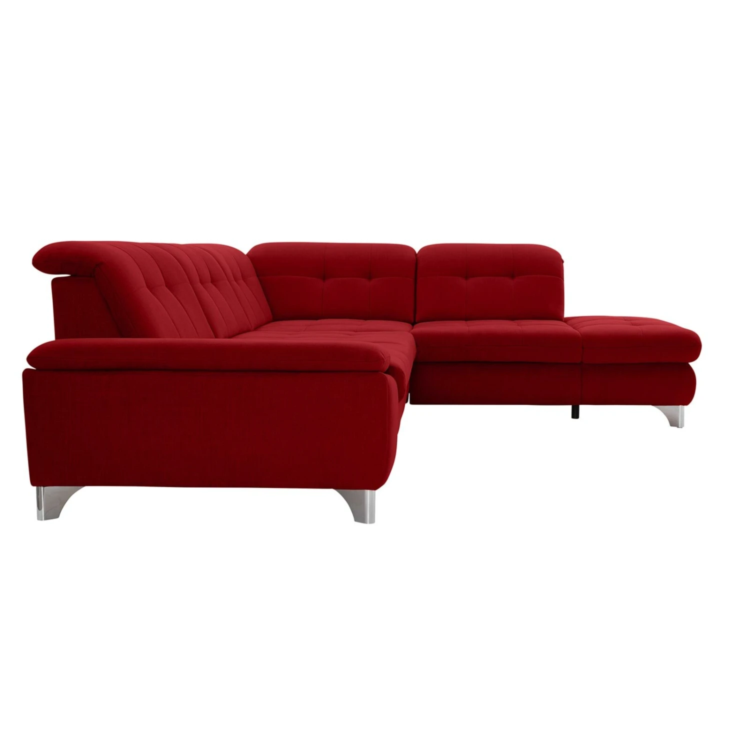 polsterpower Ecksofa - Miro bordeaux - Basismodell - Ottomane rechts 8 polsterpower Ecksofa - Miro bordeaux - Basismodell - Ottomane rechts – Bild 8