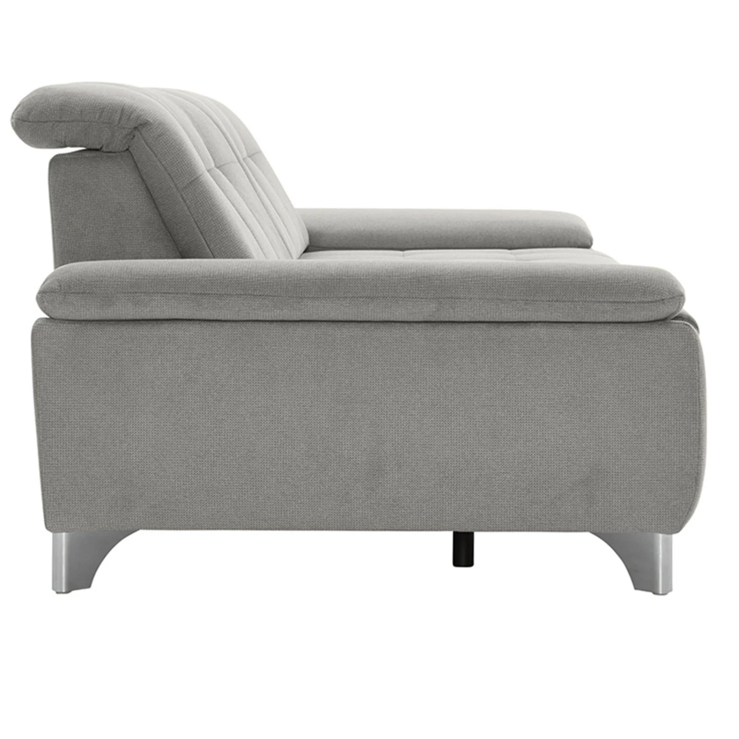 polsterpower 3-Sitzer-Sofa - Belle silver - Basismodell 7 polsterpower 3-Sitzer-Sofa - Belle silver - Basismodell – Bild 7
