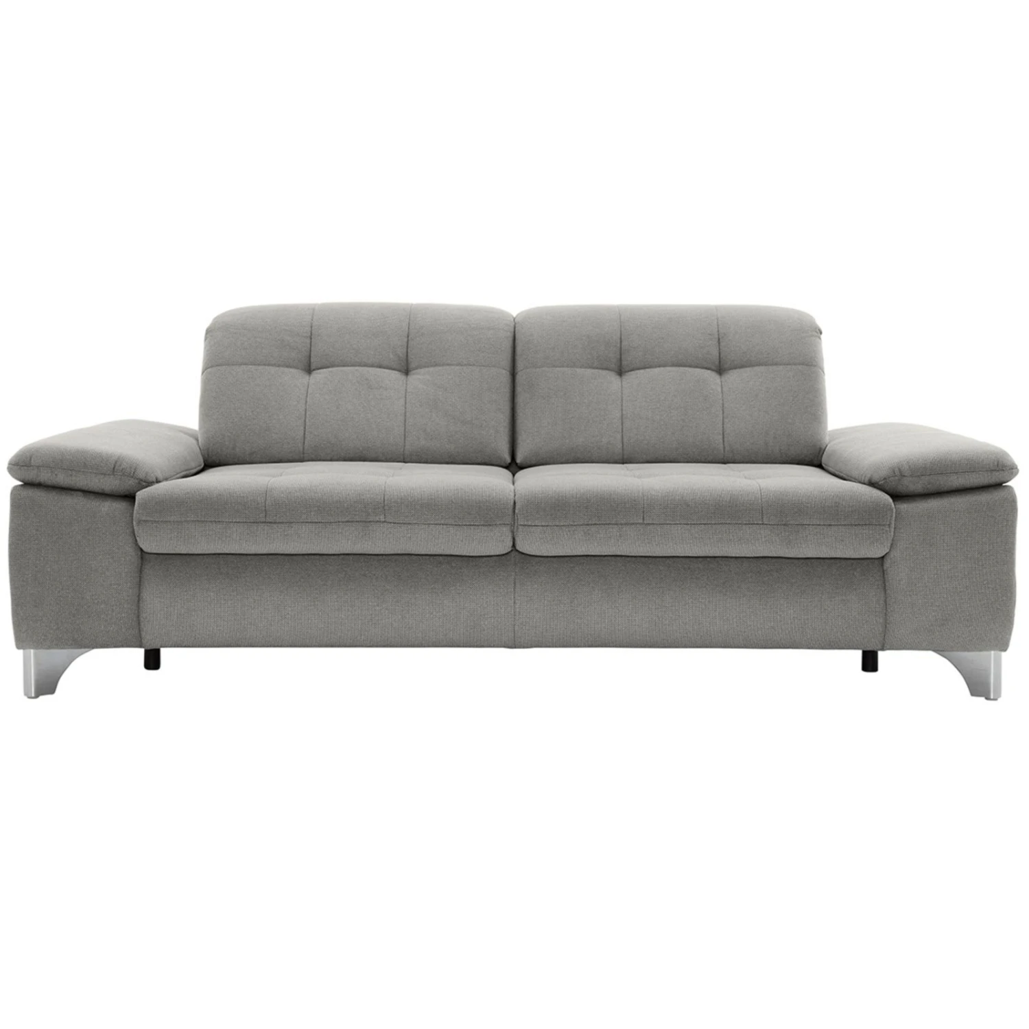 polsterpower 3-Sitzer-Sofa - Belle silver - Basismodell 8 polsterpower 3-Sitzer-Sofa - Belle silver - Basismodell – Bild 8