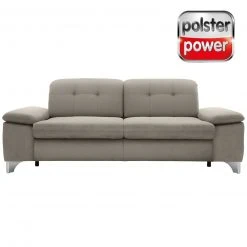 polsterpower 3-Sitzer-Sofa - Holiday alu - Basismodell