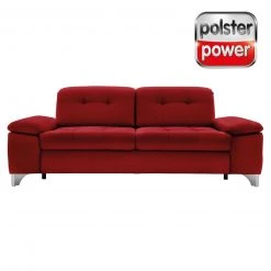 polsterpower 3-Sitzer-Sofa - Miro bordeaux - Basismodell