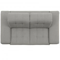 polsterpower 2,5-Sitzer-Sofa - Belle silver - Basismodell -Wohnzimmer Verkäufe 1231142377 04 1600Wx1600H
