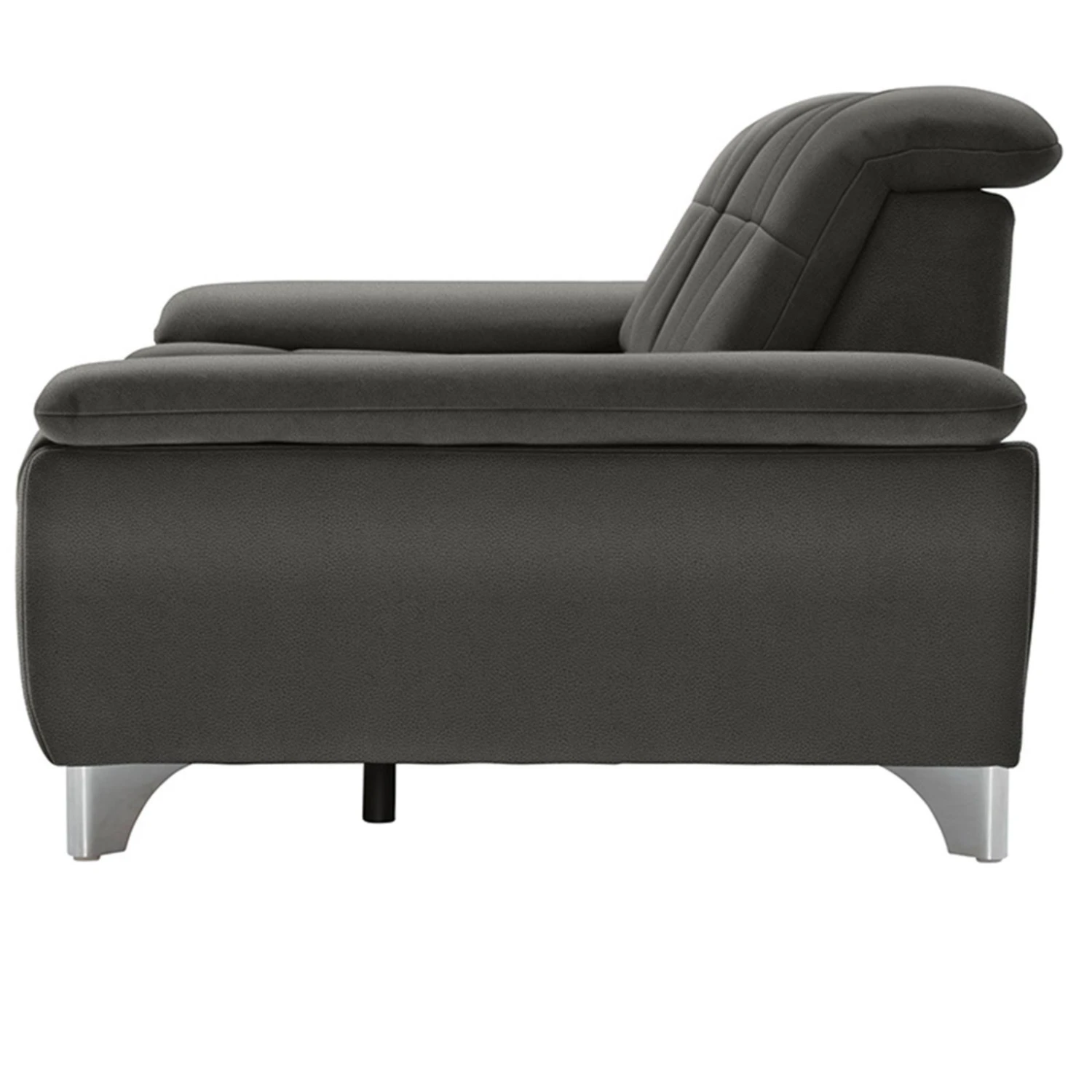 polsterpower 2,5-Sitzer-Sofa - Holiday steel - Basismodell 6 polsterpower 2,5-Sitzer-Sofa - Holiday steel - Basismodell – Bild 6