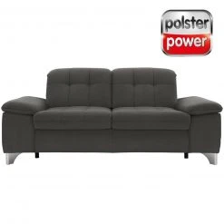 polsterpower 2,5-Sitzer-Sofa - Holiday steel - Basismodell