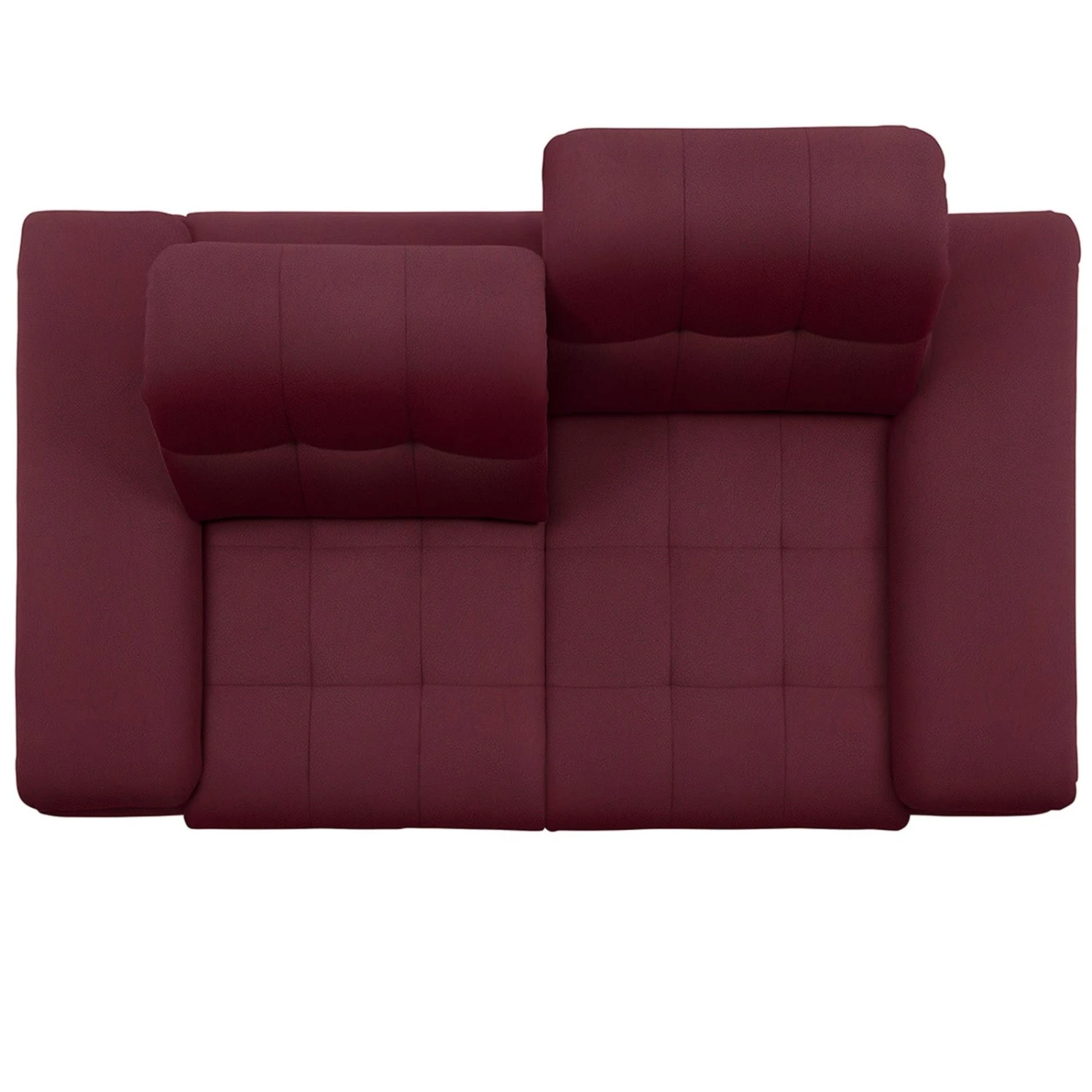 polsterpower 2,5-Sitzer-Sofa - Saddle bordeaux - Basismodell 3 polsterpower 2,5-Sitzer-Sofa - Saddle bordeaux - Basismodell – Bild 3