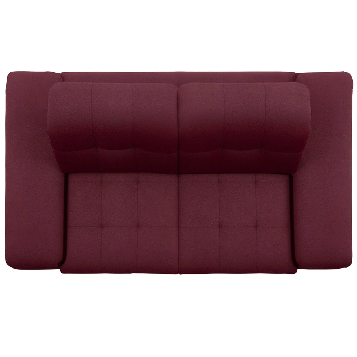 polsterpower 2,5-Sitzer-Sofa - Saddle bordeaux - Basismodell 4 polsterpower 2,5-Sitzer-Sofa - Saddle bordeaux - Basismodell – Bild 4