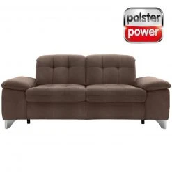 polsterpower 2,5-Sitzer-Sofa - Saddle braun - Basismodell