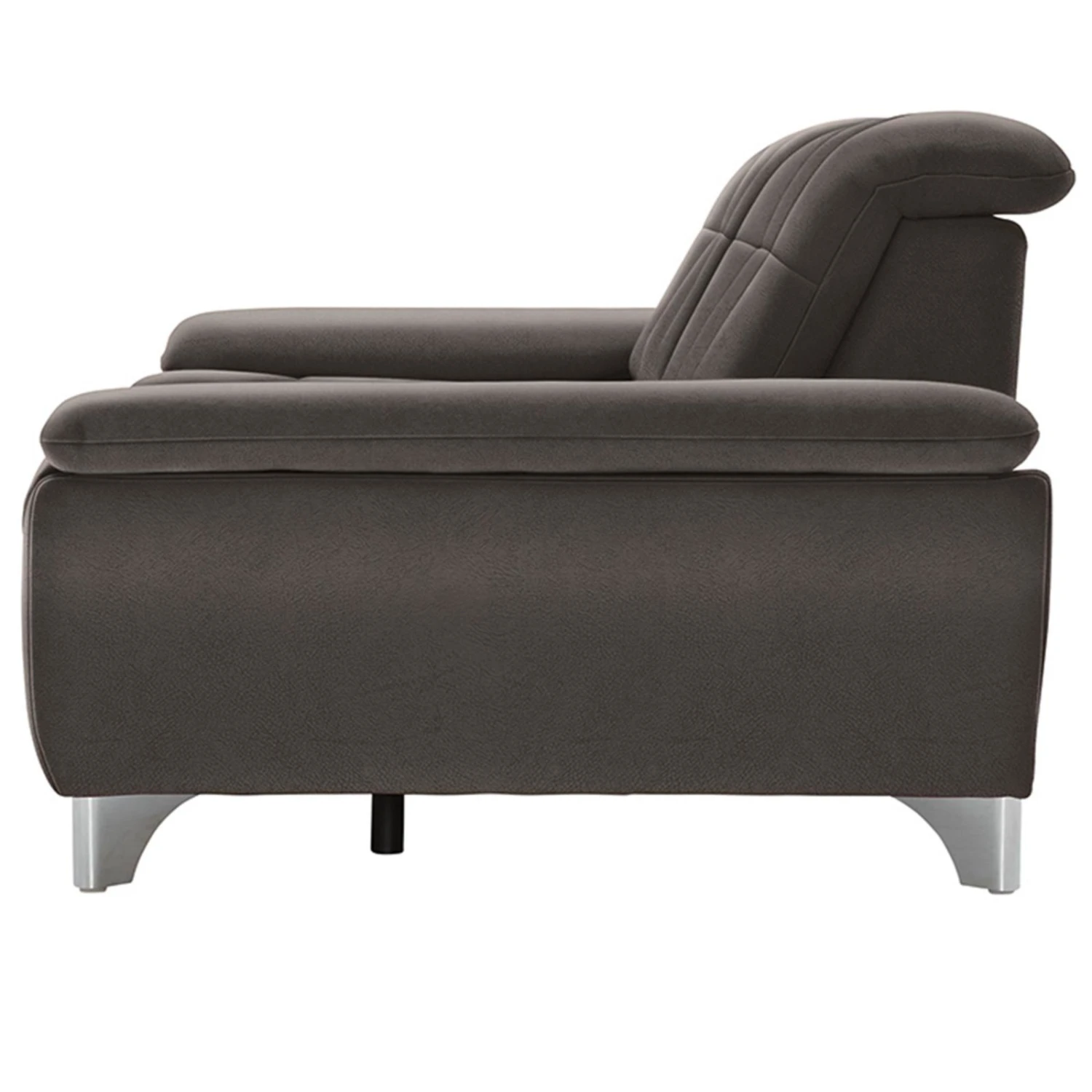 polsterpower 2,5-Sitzer-Sofa - Saddle anthrazit - Basismodell 6 polsterpower 2,5-Sitzer-Sofa - Saddle anthrazit - Basismodell – Bild 6