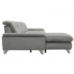 polsterpower Ecksofa - Belle silver - Basismodell - Recamiere links -Wohnzimmer Verkäufe 1231143577 05 1600Wx1600H