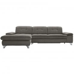 polsterpower Ecksofa - Belle grey - Basismodell - Recamiere links -Wohnzimmer Verkäufe 1231143677 09 1600Wx1600H