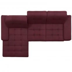 polsterpower Ecksofa - Saddle bordeaux - Basismodell - Recamier links -Wohnzimmer Verkäufe 1231144177 03 1600Wx1600H