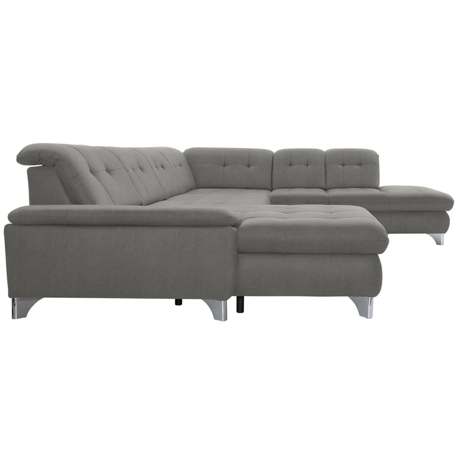 polsterpower Wohnlandschaft - Belle silver - Basismodell - Recamiere links 6 polsterpower Wohnlandschaft - Belle silver - Basismodell - Recamiere links – Bild 6