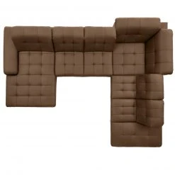 polsterpower Wohnlandschaft - Holiday mandel - Basismodell - Recamiere links -Wohnzimmer Verkäufe 1231145077 03 1600Wx1600H