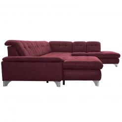 polsterpower Wohnlandschaft - Saddle bordeaux - Basismodell - Recamiere links -Wohnzimmer Verkäufe 1231145377 06 1600Wx1600H