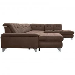 polsterpower Wohnlandschaft - Saddle braun - Basismodell - Recamiere links -Wohnzimmer Verkäufe 1231145477 06 1600Wx1600H