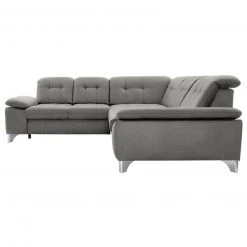 polsterpower Ecksofa - Belle silver - Basismodell - links -Wohnzimmer Verkäufe 1231145978 06 1600Wx1600H