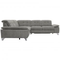 polsterpower Ecksofa - Belle silver - Basismodell - links -Wohnzimmer Verkäufe 1231145978 09 1600Wx1600H