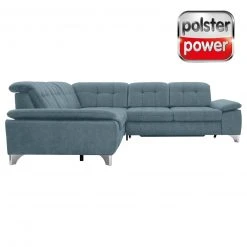 polsterpower Ecksofa - Belle ice - Basismodell - links