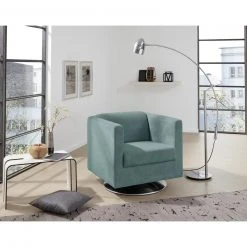 Sessel - LOOKS by Wolfgang Joop - petrol - Tellerfuß -Wohnzimmer Verkäufe 1238003901 04 1600Wx1600H